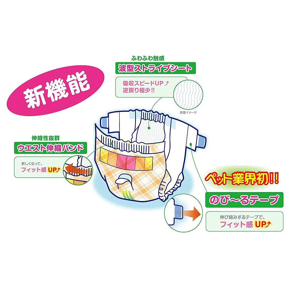 Amazon | P.one マナーおむつのび~るテープ SSS JP64P×6個 (ケース販売